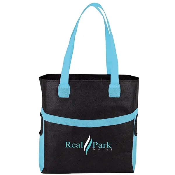 4" x 15" x 14" Glacier tote bag with 4" gusset;... from ASI 67866 Logomark/Valumark / Valumark™