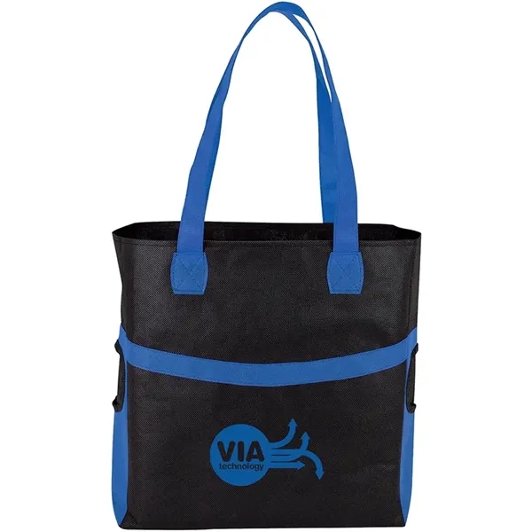 4" x 15" x 14" Glacier tote bag with 4" gusset;... from ASI 67866 Logomark/Valumark / Valumark™