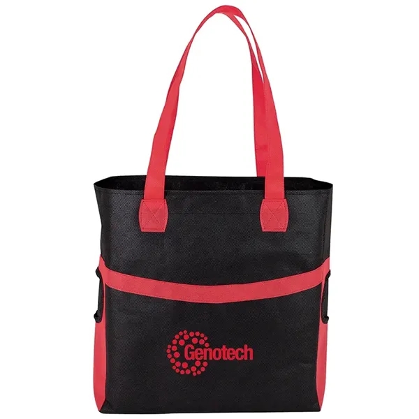 4" x 15" x 14" Glacier tote bag with 4" gusset;... from ASI 67866 Logomark/Valumark / Valumark™