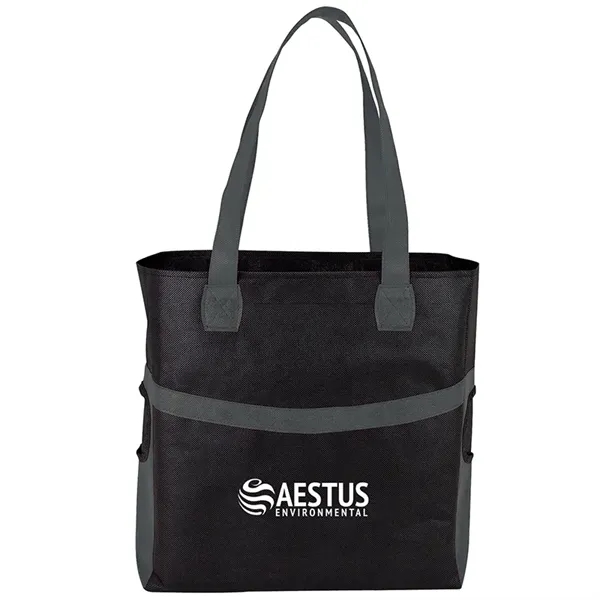 4" x 15" x 14" Glacier tote bag with 4" gusset;... from ASI 67866 Logomark/Valumark / Valumark™