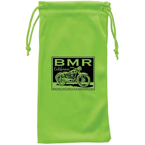 0.12" x 7" x 3.38" Vanda microfiber drawstring pouch.... from ASI 67866 Logomark/Valumark / Valumark™