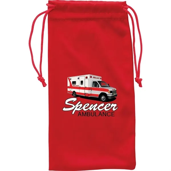 0.12" x 7" x 3.38" Vanda microfiber drawstring pouch.... from ASI 67866 Logomark/Valumark / Valumark™