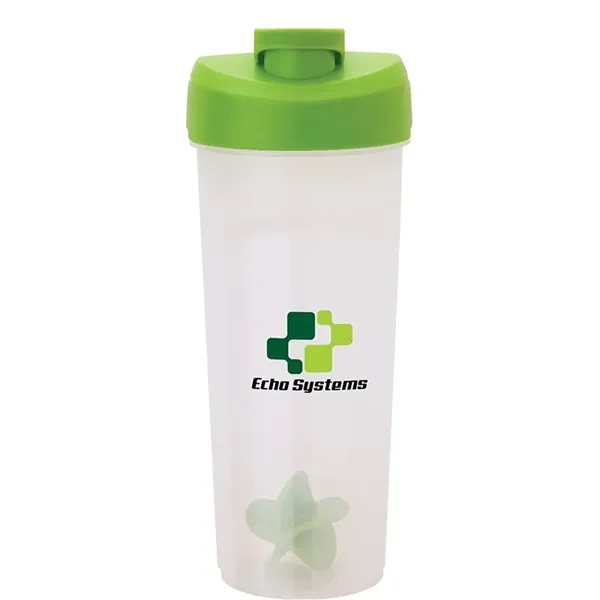 9.12" x 3.56" x 4.56" polypropylene shaker cup with 28 oz.... from ASI 67866 Logomark/Valumark / Valumark™