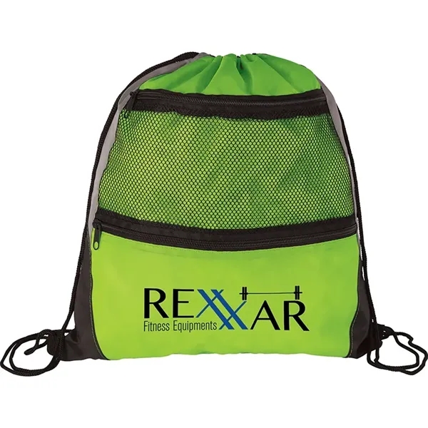 14" x 16" x 3/16" Colmar sport bag; includes angled grey... from ASI 67866 Logomark/Valumark / Valumark™
