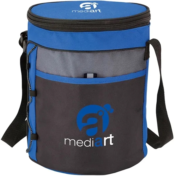 12-can barrel cooler bag with PEVA lining; includes 1" x 43"... from ASI 67866 Logomark/Valumark / Valumark™