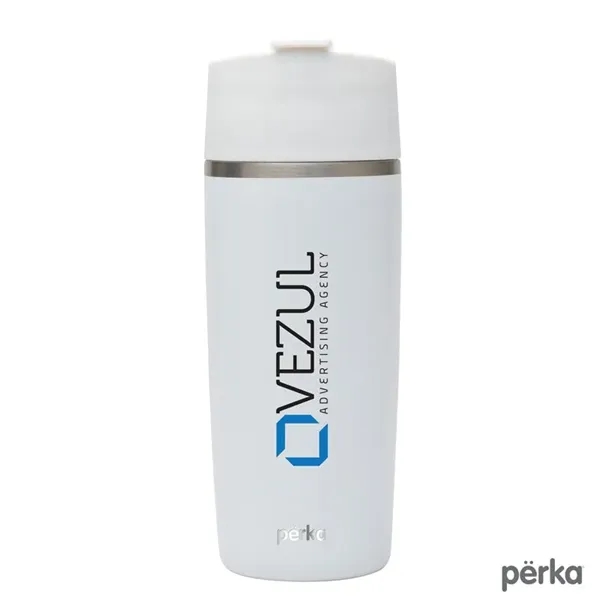 Perka® Macchiato 12 oz. Double Wall Coffee/Tea Press Mug... from ASI 67866 Logomark/Valumark