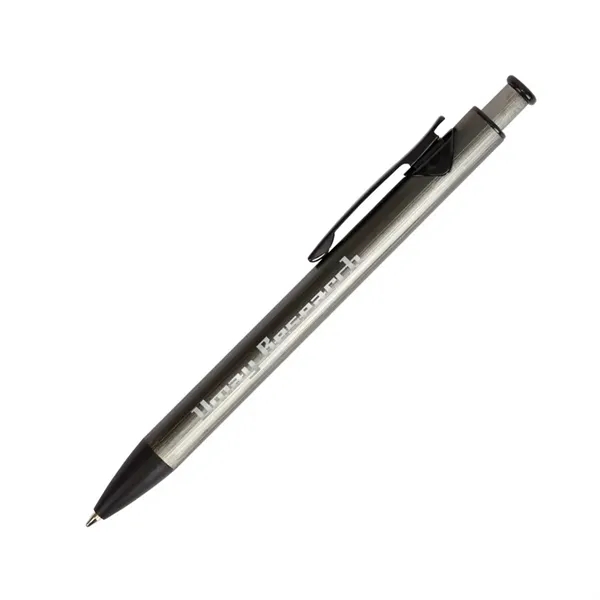 Illuminate Recycled Aluminum Plunge-Action Pen... from ASI 67866 Logomark/Valumark
