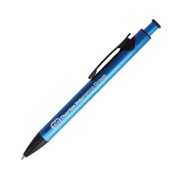 Illuminate Recycled Aluminum Plunge-Action Pen... from ASI 67866 Logomark/Valumark
