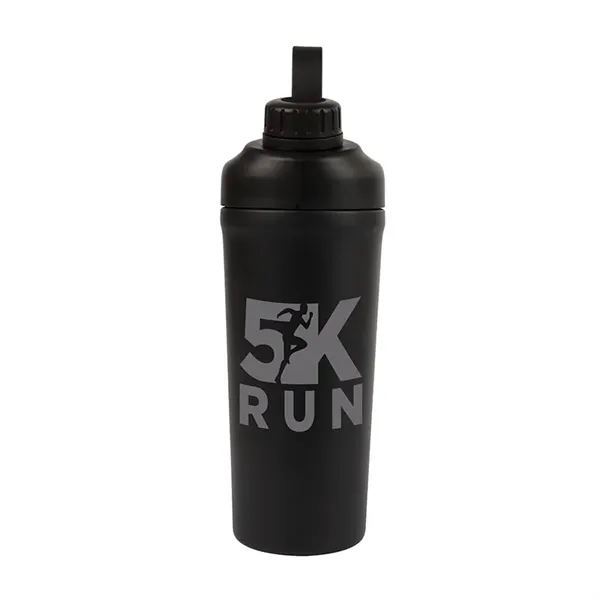 Longden 26 oz. Double Wall, Stainless Steel Shaker Bottle... from ASI 67866 Logomark/Valumark