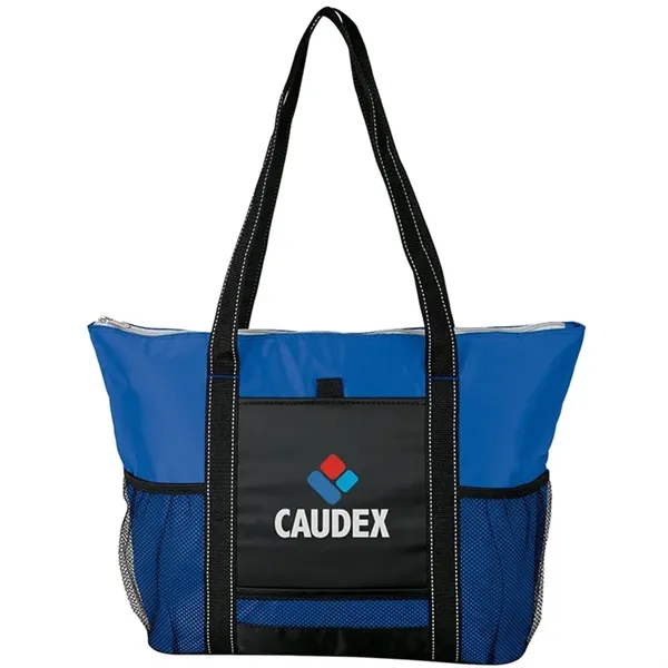 6" x 13.5" x 15" cooler tote with PEVA lining; includes... from ASI 67866 Logomark/Valumark