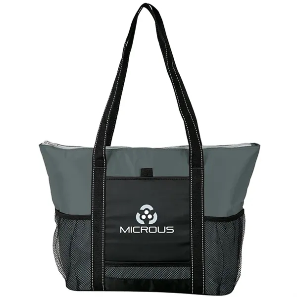 6" x 13.5" x 15" cooler tote with PEVA lining; includes... from ASI 67866 Logomark/Valumark