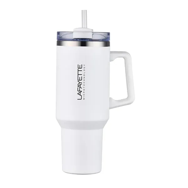 Lucas 40 oz. Double Wall, Stainless Steel Travel Mug... from ASI 67866 Logomark/Valumark