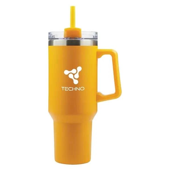 Lucas 40 oz. Double Wall, Stainless Steel Travel Mug... from ASI 67866 Logomark/Valumark