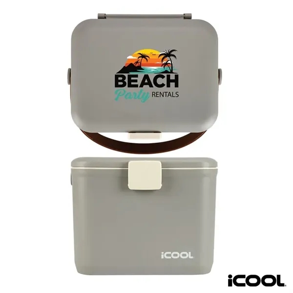 iCOOL® Hale 18-Can, 10.5 Qt Hard Sided Cooler... from ASI 67866 Logomark/Valumark