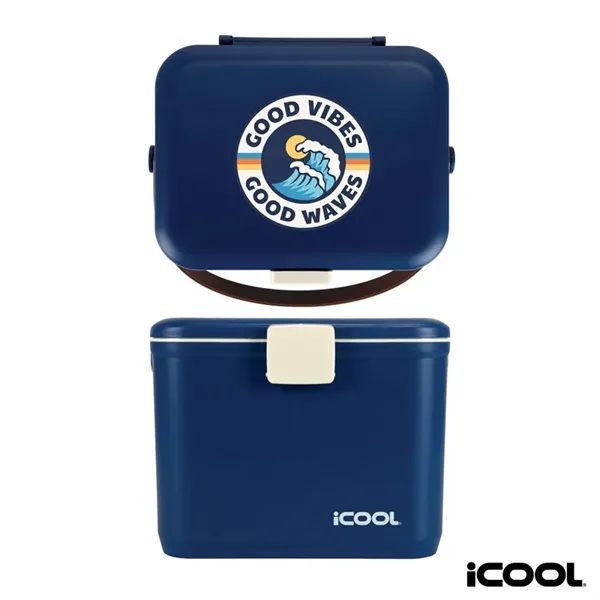 iCOOL® Hale 18-Can, 10.5 Qt Hard Sided Cooler... from ASI 67866 Logomark/Valumark