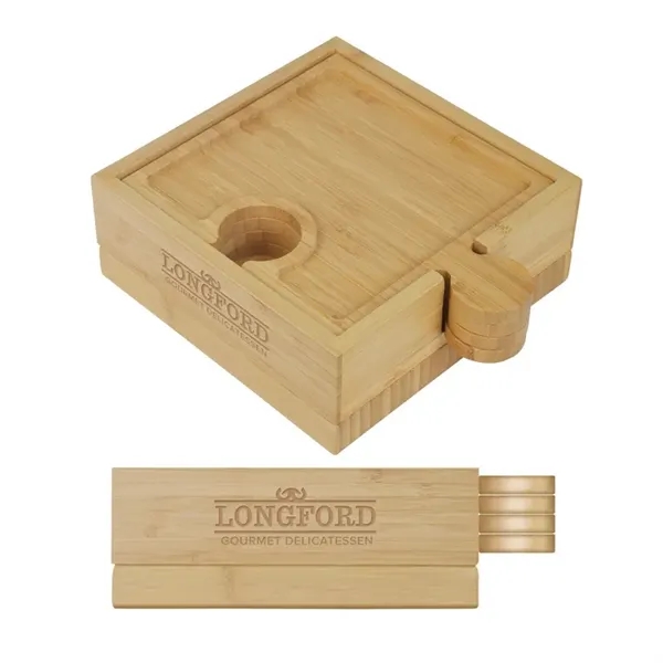 Gaston Bamboo Entertainment Board... from ASI 67866 Logomark/Valumark