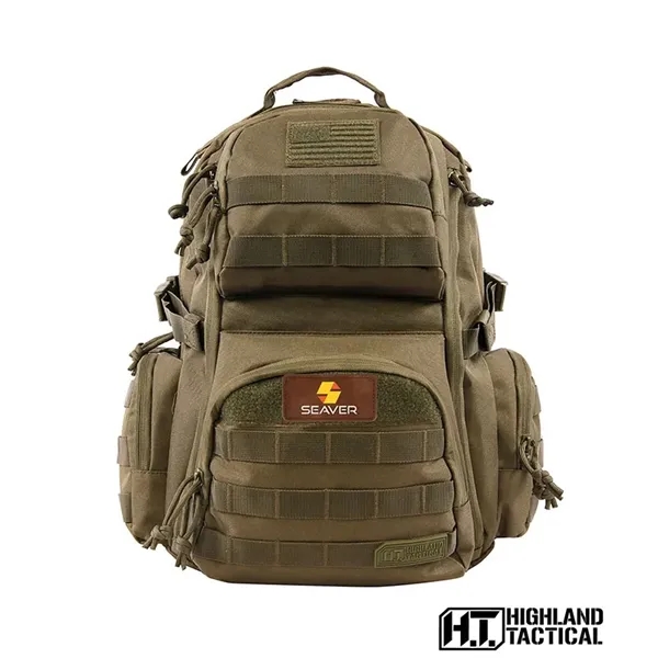 Highland Tactical® Crusher Laptop Backpack... from ASI 67866 Logomark/Valumark