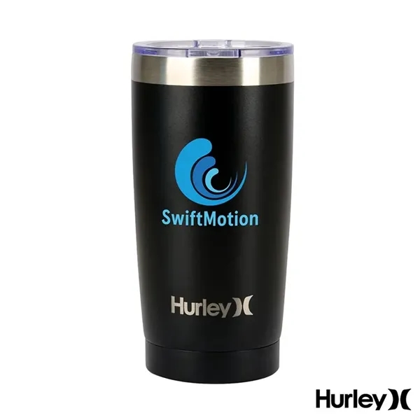 Hurley® 20 oz. Double Wall Stainless Steel Travel Tumbler... from ASI 67866 Logomark/Valumark