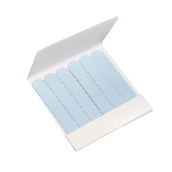 2.5" x 5.125" matchbook-styled nail file set with six assorted surfaced... from ASI 90807 Tekweld