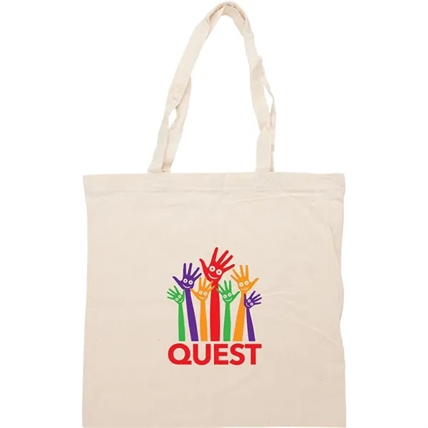 0.19" x 15.75" x 14.75" natural cotton tote; includes hook and... from ASI 67866 Logomark/Valumark / Valumark™