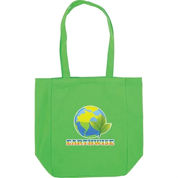 4.75" x 14" x 10.25" colored canvas tote bag; available in... from ASI 67866 Logomark/Valumark / Valumark™