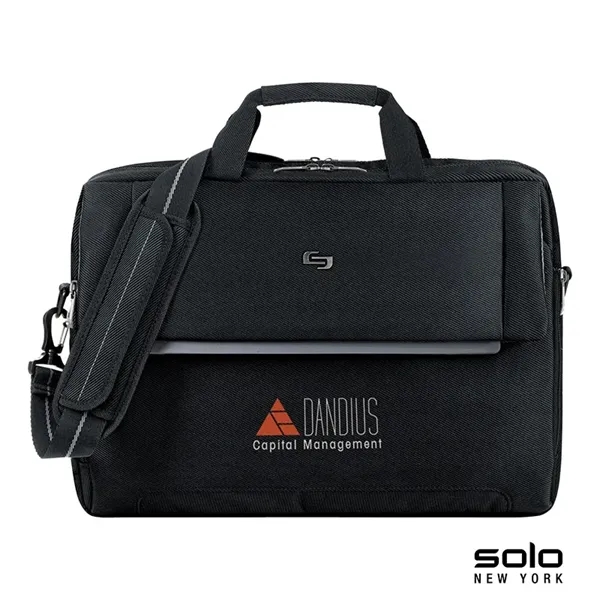 3" x 11.75" x 16.5" Solo Chrysler briefcase; includes padded pocket... from ASI 67866 Logomark/Valumark