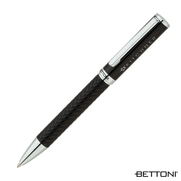 Wide body heavyweight brass ballpoint pen with twist-action mechanism, high-gloss lacquered... from ASI 67866 Logomark/Valumark