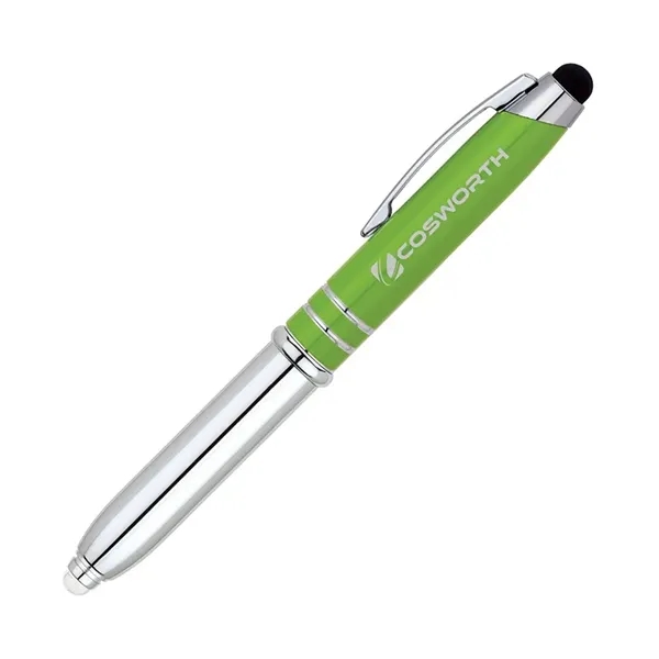 0.5" x 5" x 0.62" aluminum ballpoint pen, device stylus and... from ASI 67866 Logomark/Valumark / Valumark™
