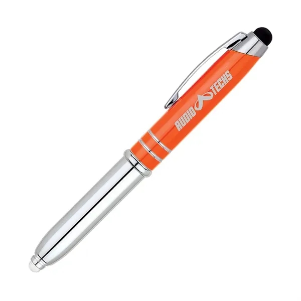 0.5" x 5" x 0.62" aluminum ballpoint pen, device stylus and... from ASI 67866 Logomark/Valumark / Valumark™