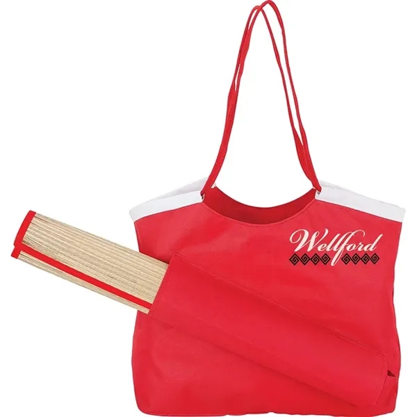 Sunshine beach tote and mat; includes 6.75" x 15" x 21.5"... from ASI 67866 Logomark/Valumark / Valumark™
