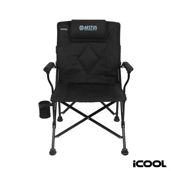iCOOL® Twin Peaks Portable Camping Chair... from ASI 67866 Logomark/Valumark