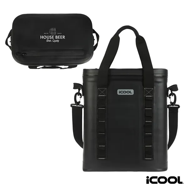 iCOOL® Teton 16-Can Waterproof Cooler... from ASI 67866 Logomark/Valumark