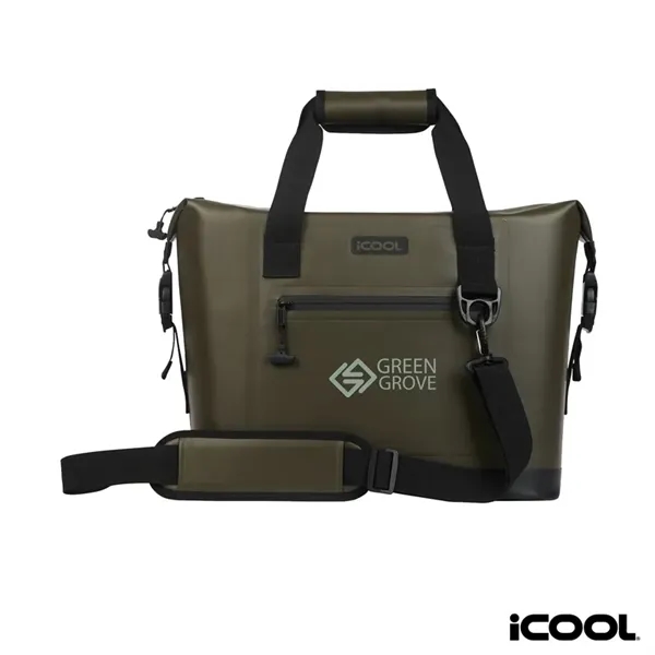 iCOOL® Castle Peak Waterproof Snap-Down 28-Can Cooler... from ASI 67866 Logomark/Valumark