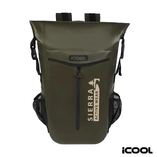iCOOL® Castle Peak TPU Waterproof Backpack... from ASI 67866 Logomark/Valumark