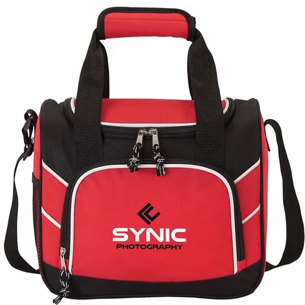 20-can lunch bag cooler with PEVA lining; includes 1 1/2" x... from ASI 67866 Logomark/Valumark / Valumark™