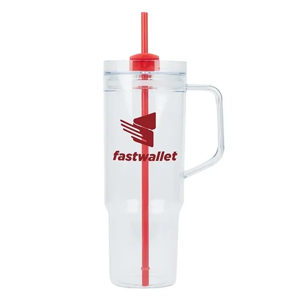 Oliver 40 oz. Clear AS Travel Mug... from ASI 67866 Logomark/Valumark