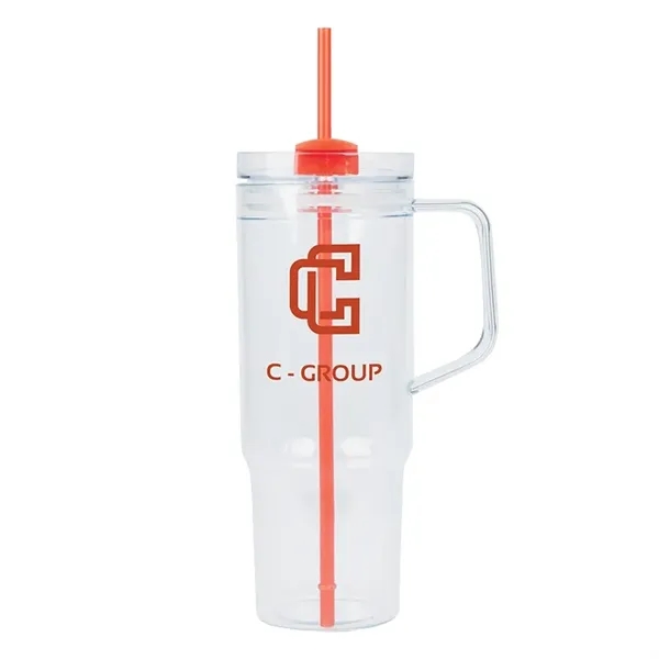 Oliver 40 oz. Clear AS Travel Mug... from ASI 67866 Logomark/Valumark