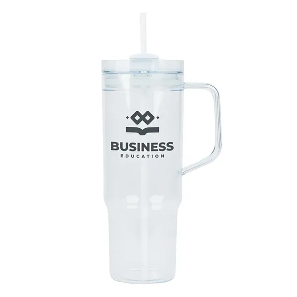 Oliver 40 oz. Clear AS Travel Mug... from ASI 67866 Logomark/Valumark