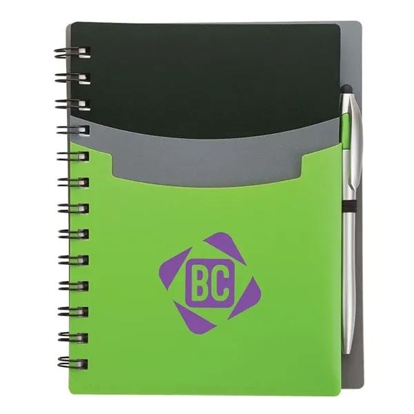 Academy Junior Notebook & Stylus Pen... from ASI 67866 Logomark/Valumark / Valumark™