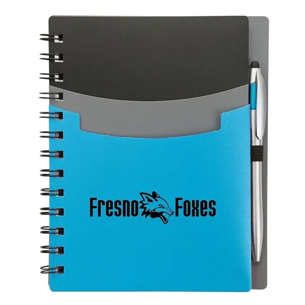 Academy Junior Notebook & Stylus Pen... from ASI 67866 Logomark/Valumark / Valumark™