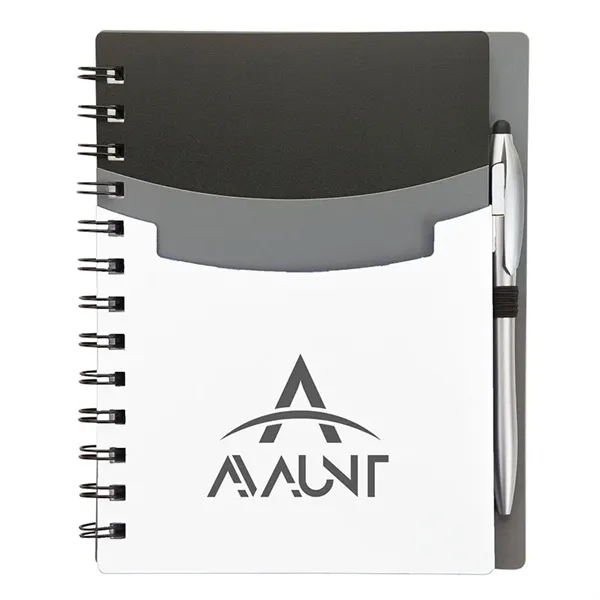 Academy Junior Notebook & Stylus Pen... from ASI 67866 Logomark/Valumark / Valumark™