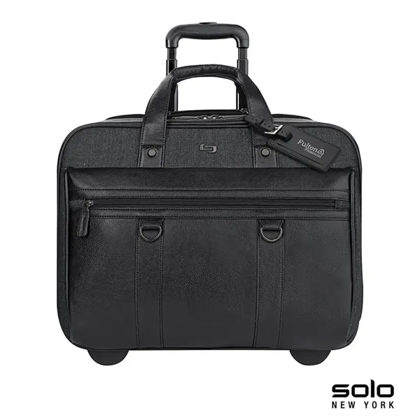 6.25" x 14" x 17.75" Solo Macdougal rolling case; includes 17.3"... from ASI 67866 Logomark/Valumark