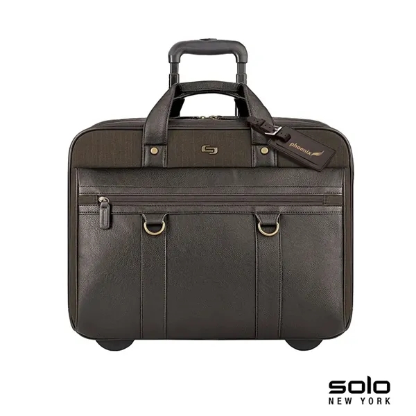 6.25" x 14" x 17.75" Solo Macdougal rolling case; includes 17.3"... from ASI 67866 Logomark/Valumark