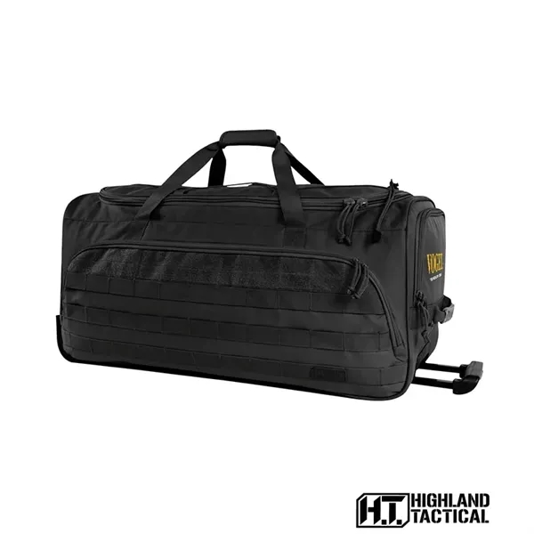 Highland Tactical® Squad Rolling Duffel Bag... from ASI 67866 Logomark/Valumark
