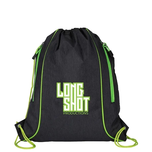 Seville Drawstring Bag w/ Color Accents... from ASI 67866 Logomark/Valumark