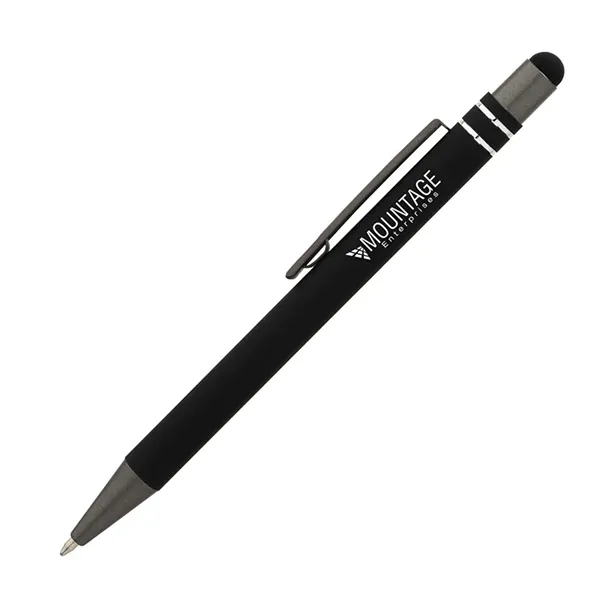 Silvana Soft-Touch Ballpoint Pen / Stylus... from ASI 67866 Logomark/Valumark