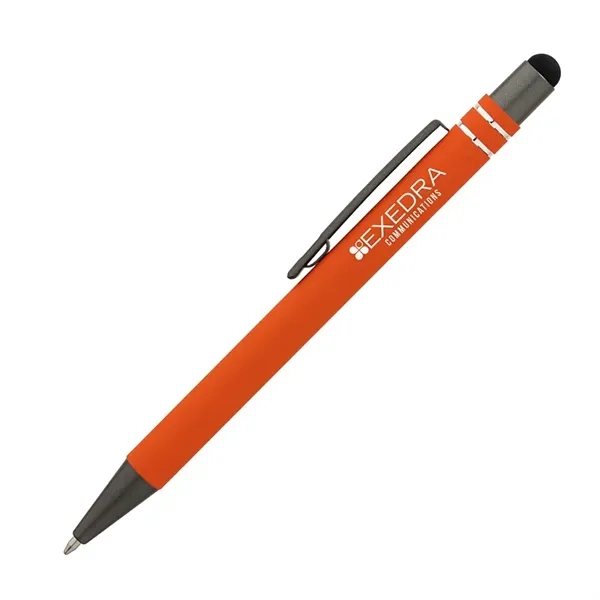 Silvana Soft-Touch Ballpoint Pen / Stylus... from ASI 67866 Logomark/Valumark