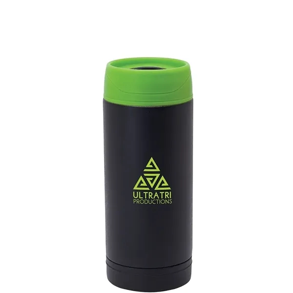 3" x 7.75" x 3" Frosty 18-ounce double-wall stainless steel tumbler... from ASI 67866 Logomark/Valumark