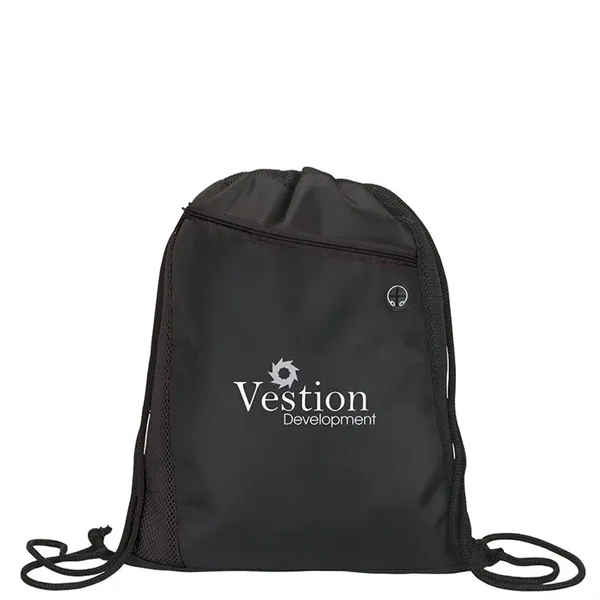 0.5" x 18.5" x 14.5" Meadow sport bag; includes media headphone... from ASI 67866 Logomark/Valumark / Valumark™