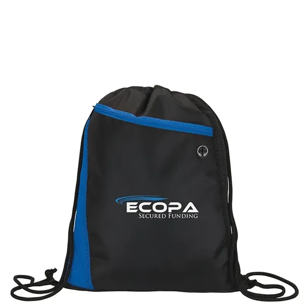 0.5" x 18.5" x 14.5" Meadow sport bag; includes media headphone... from ASI 67866 Logomark/Valumark / Valumark™
